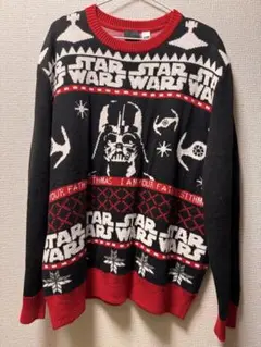 スターウォーズ　アグリーセーター　ダースベーダー　H&M サイズXL