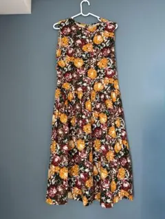 child woman フルーツプリントノースリワンピース　AMBIDEXのサムネイル