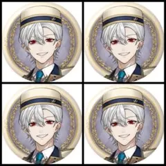 新品★にじさんじ【葛葉】缶バッジ★ビスケット★4点セット