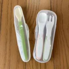 combi ベビー用スプーン Richell ベビー用スプーン フォークセット