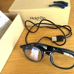 Hold On AI Glasses ネイビー