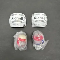 Richell ミニチュアチャーム 2点セット