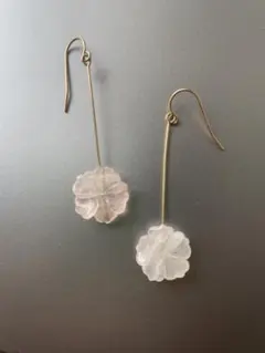 セレクトショップ購入☆ 花ピアス