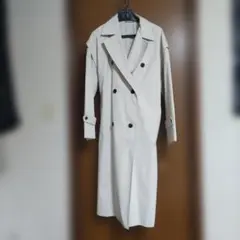 GU 레이디스 더블 트렌치 코트 베이지