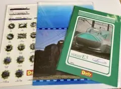 JR東日本　E5系はやぶさ D51 車両コレクション　オリジナル文具3点セットのサムネイル