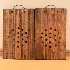 ビカクシダ 板付用 2枚セット 着床板 ハニカム型 コウモリラン 着生材