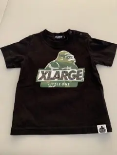XLARGE LITTLE ONE Tシャツ 黒　80cm