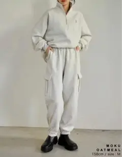 Re:EDIT リエディ 裏起毛カーゴパンツ M スウェットパンツ