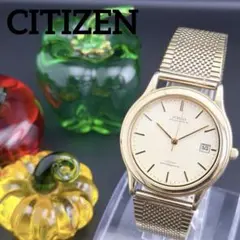 希少】オールドシチズン フォルマ ゴールド クォーツ メンズ腕時計 
