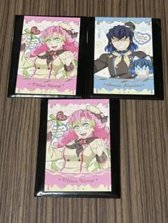 鬼滅の刃 バレンタイン ホワイトデー 甘露寺蜜璃 しのぶ 伊之助 チョコ風カード