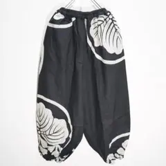 美品 慈雨 センソユニコ ドット柄 バルーンパンツ サルエル ワイドパンツ 40 慈雨 センソユニコ ドット柄 バルーンパンツ サルエル ワイドパンツ 40