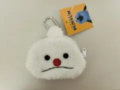 パペットスンスン ノンノンフワフワポーチ カラビナ付き