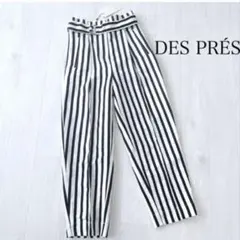 【新品】DES PRES TOMORROWLANDハイウエストベルテッドパンツ