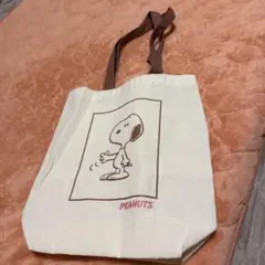 スヌーピー イラスト トートバッグ