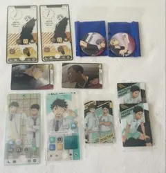 ハイキューグッズセット　宮侑/宮治/及川徹/岩泉一