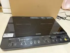 IRIS OHYAMA 2口IH調理器コンロ IHK-W13S-B 2024年 - メルカリ