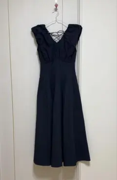 Herlipto Twisted Ribbon Tiered Dress M - メルカリ
