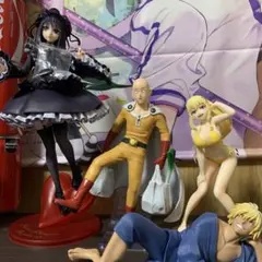 NARUTO　ワンピース　エヴァ　フィギュアまとめ売り フィギュアまとめ売り NARUTO ワンピース ブルーアーカイブ など