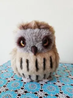 やまね工房 ふくろう(コミミズク) ぬいぐるみ - メルカリ