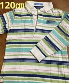 familiar ファミリア 長袖ポロシャツ 120 長袖シャツ　ラガーシャツ