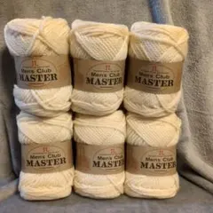 11月迄の出品　ハマナカ Men's Club MASTER（色番22)6玉