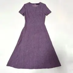 ダーマコレクション　麻　リネン　ロングワンピース 　Aライン