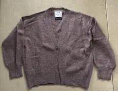 未使用品☆コーエン ラムウールVネックカーディガン