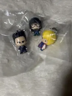 ハンターハンター めじるしアクセサリー クラピカ レオリオ シズク セット