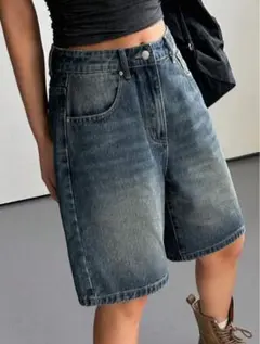 SHEIN デニムパンツ 半ズボン XL