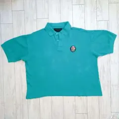 ヴィンテージ セルジオ・タッキーニSergio Tacchini ポロシャツ 緑のサムネイル