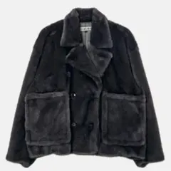 LE CIEL BLEU 25AW Faux Mink Peacoatのサムネイル