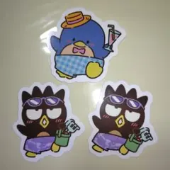 スシロー はぴだんぶい ピック タキシードサム バッドばつ丸