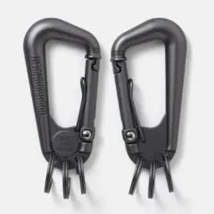 NEIGHBORHOOD CARABINER カラビナキーホルダー 新品 NEIGHBORHOOD ブラック カラビナ キーチェーン - メルカリ