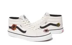 Supreme Vans Nate Lowman Skate Mid 白26cm