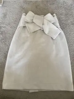 MIIA膝丈スエードスカート