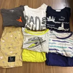 【100】子供Tシャツと部屋着　まとめ売り