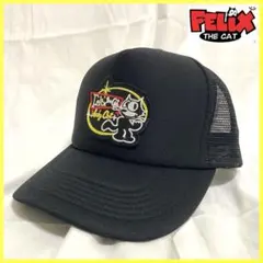 Felix the Cat フェリックス メッシュキャップ 黒 シボレーのサムネイル