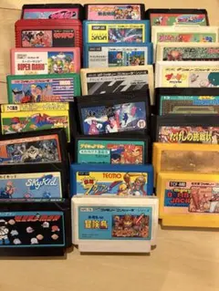 ファミリーコンピュータ　ソフト　セット　ジャンク