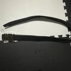 AMIRI 黒レザーベルト