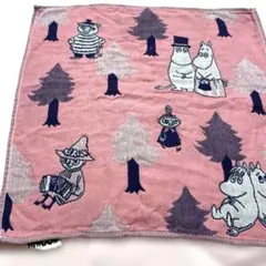 MOOMIN ムーミン ハンカチ リバーシブル 1枚のサムネイル