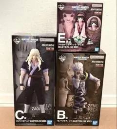 HUNTER×HUNTER 一番くじ　ゼノ　シルバ　アルカ　フィギュア