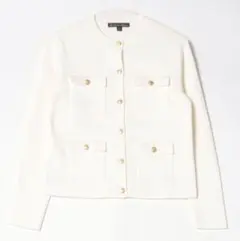 Brooks Brothers ノーカラージャケット XS ホワイト 2026年最新】Brooks Brothers レディース ノーカラージャケットの人気