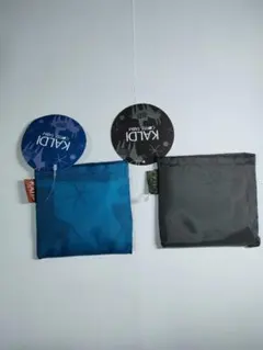 【匿名配送】 KALDI エコバッグ 2色セット 　2026