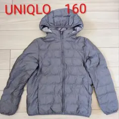 UNIQLO グレー 中綿コート 160