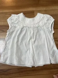Bonpoint ホワイト トップス 2A