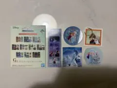 一番くじ ディズニー G賞 クリアブックマーク&ステッカーセット