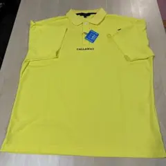 CALLAWAY イエロー ポロシャツ Lサイズ