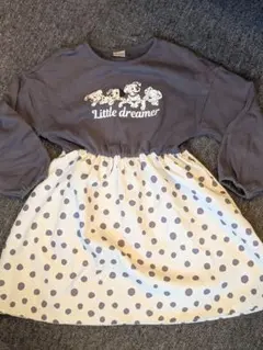 101匹わんちゃん　水玉ワンピース 110