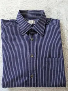 Paul Smith ネイビー ストライプ ワイシャツ M
