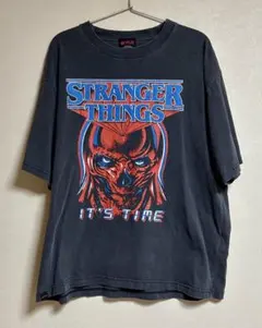 美品❗️Netflix ストレンジャーシングス ビンテージライクTEE / Lのサムネイル